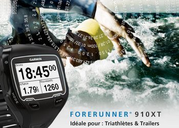 Test de la montre GPS Cardio Garmin Forerunner 910XT Test de la montre GPS Cardio Garmin Forerunner 910XT