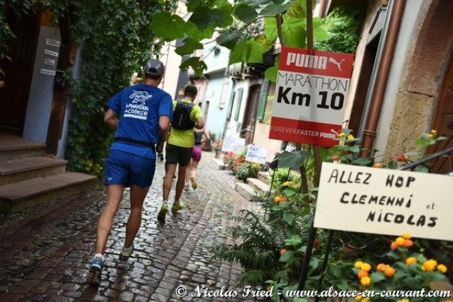 Semi-marathon et marathon de Colmar