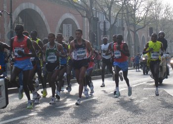 Résultats et photos du marathon de Paris 2009