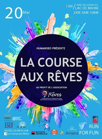 6 dossards pour la Course aux Rêves 2017, Angers