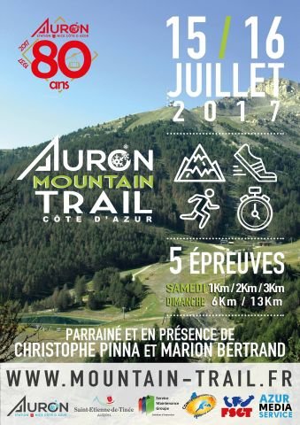Auron Mountain Trail Côte d'Azur
