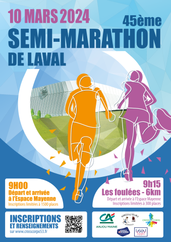 Semi-marathon de Laval et Foulées du Viaduc