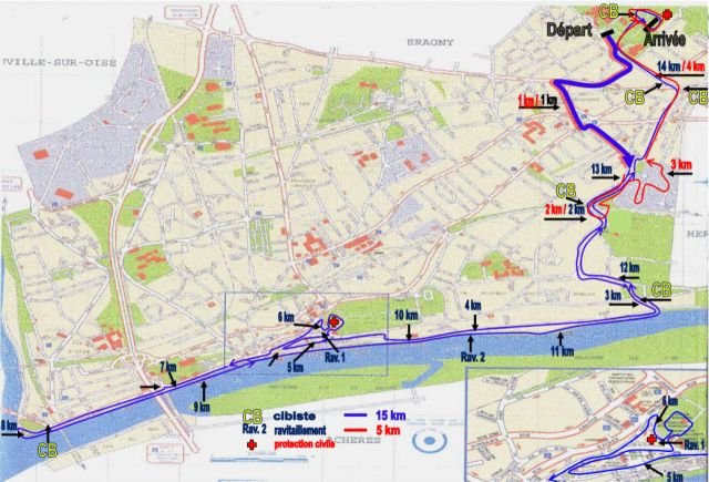 15 km des Berges de Conflans 15 km des Berges de Conflans
